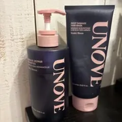 UNOVE ダメージリペアシャンプー＆ディープダメージヘアマスクのサムネイル