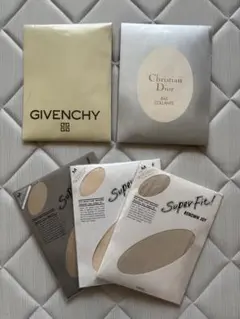 未使用品Givenchy&Christian Dior ストッキング 5パック