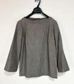 m812◆Corinne Sarrut◆グレー◆フレアスリーブトップス◆38