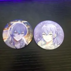 にじさんじ　ウィンターデート2025　箔押し缶バッジ　星導ショウ③