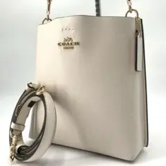 極美品✨COACH コーチ モリー 2way ショルダーバッグ アイボリー