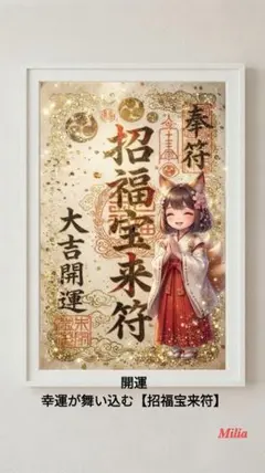 座敷童子開運守護符／カード／座敷わらし／チョウピラコ／高額当選／億