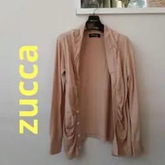 ズッカ　zucca デザイン カーディガン ベージュ