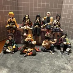 鬼滅の刃　ちょこのせ　プレミアム　フィギュア　ワーコレ　まとめ売り　全11点のサムネイル