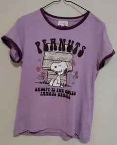 PEANUTS スヌーピー 半袖Tシャツ L