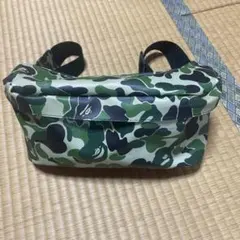 A BATHING APE カモフラ柄 ボディバッグ ウエストポーチ