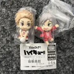 ハイキュー　でふぉフィグ　リエーフ　夜久　音駒高校