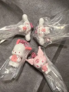 サンリオキャラクターズ ワントーンマスコット セット シナモ ポチャッコ クロミ