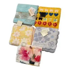 ハンカチセット　アナスイ　ポルジョ　ローラアシュレイ　Francfranc