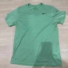 NIKE DRI-FIT Tシャツ グリーン Lサイズ