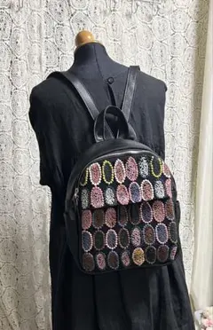 ミナペルホネン　ハンドメイド　リュック tambourine DAYPACK - minä perhonen