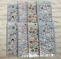 【正規品】ボンボンドロップシール 水族館限定 海の生き物 4種8枚セット