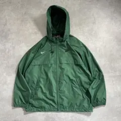 古着 00s NIKE アノラックジャケット グリーン ナイキ ポリエステルのサムネイル