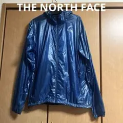 THE NORTH FACE 青 レインジャケット ノーフェイス 軽いＬサイズ
