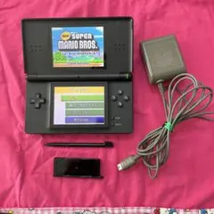 ニンテンドーDSLite（ジェットブラック）充電器セット！