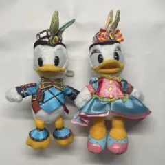 ドナルド&デイジー　ぬいぐるみバッジ2017