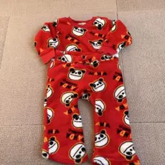 ベビー　子供服　部屋着　パジャマ　もこもこ　かわいい　パンダ　あったか　80