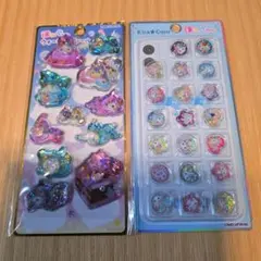 新品　ほっぺちゃん シール 2枚セット（ウォーターシール＆Kira★Coro