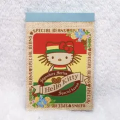 sanrio アメリカン ハローキティ ウインク メモ帳 2001年 当時物