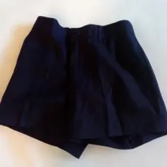 ネイビー ボタン付き ハーフパンツ 130cm