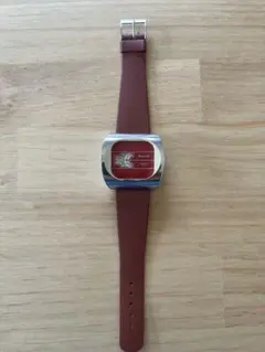 BULER automatic SWISS スクエアデザイン 時計 赤ビンテージ 2026年最新】buler 時計の人気アイテム - メルカリ