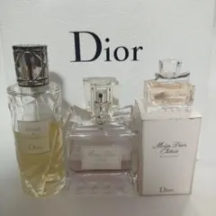 クリスチャン・ディオール　香水セット　紙袋付き。