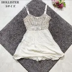 【HOLLISTER】ホリスター キャミソール（S）スパンコール トップス 夏のサムネイル