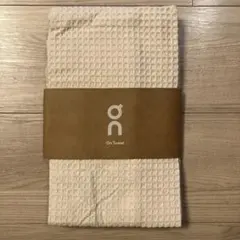 On オン　オーガニックタオル　非売品