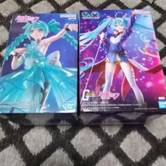 初音ミク　BANPREST EVOLVE　フィギュア　2体セット　ガンダム