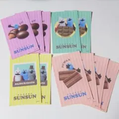 パペットスンスン セブンイレブン限定 オリジナルステッカー 11枚セット