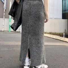 チャオパニックティピー　ラメニットスカート　S