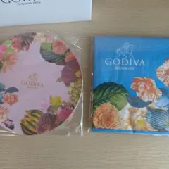 GODIVA 花柄皿とナプキンセットのサムネイル
