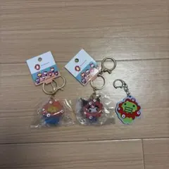 サンリオミャクミャククリアキーホルダー クロミ&ポムポムプリン　くちぱっちセット