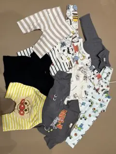 ベビー服 8点セット キャラクター柄