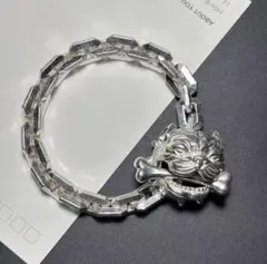 M8】シルバー925刻印 羊モチーフブレスレット17cm - メルカリ