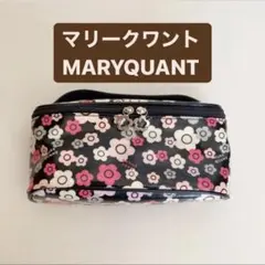 マリークワント MARYQUANT ポーチ　ペンケース　メイクポーチ　花