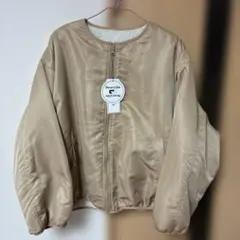 未使用タグ付きしまむらLUNACION リバーシブルアウターLLサイズゆったり