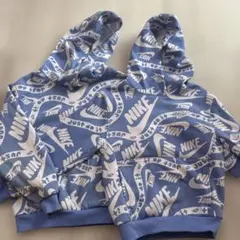 NIKE 兄弟リンクコーデ パーカー 2枚セット キッズ