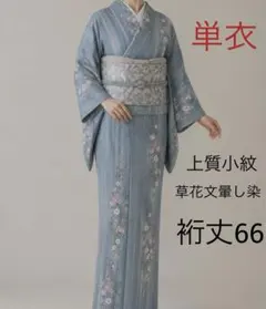 正絹本場大島紬 単衣 9マルキ 舞葉文 ②( 訪問着、黒留袖、袋帯なども