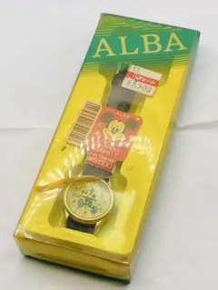 未使用品 SEIKO ALBA セイコー ディズニー ミッキーマウス 腕時計 ①のサムネイル