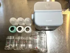 Pigeon 母乳実感5本セット 消毒器付き