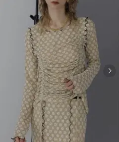 miya様専用 hakuji Diamond print rib LS PO - メルカリ