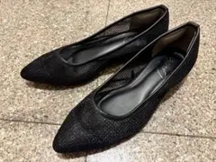 【美品】TODOS パンプス レディース ローヒール　24.5cm