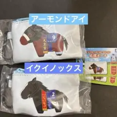 サラブレッドコレクション　応援ポーチ　アーモンドアイ　イクイノックス