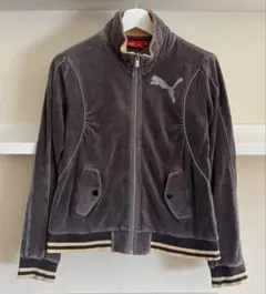 PUMA プーマ ベロアVelour Track Jacket サイズM
