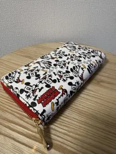 【未使用】Disney ミッキーマウス 長財布 ヴィンテージデザイン