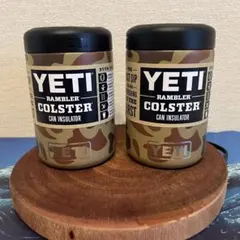 【希少】YETI ランブラーコルスター カモ 2個セット 国内正規品 缶クーラーのサムネイル