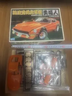 絶版 山田模型 ヤマダ 1/23 ブルーバード ハードトップ ジャンク