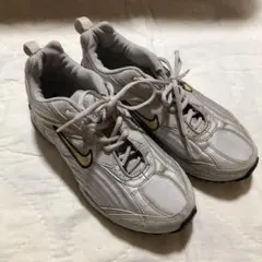 レディースNIKE INITIATOR シルバー ブルー スニーカー24㎝ - メルカリ