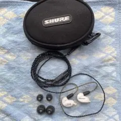 SHURE SE215 ホワイト イヤホン